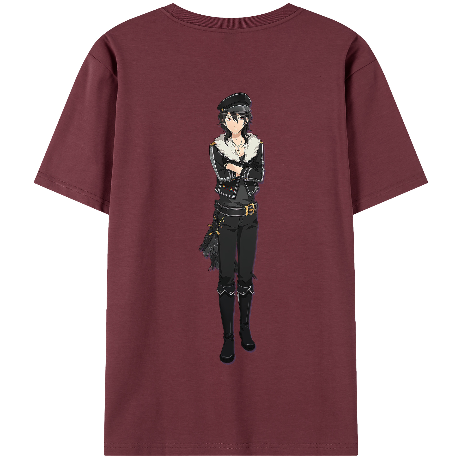 （画像用） あんさんぶるスターズ! Ensemble Stars 綿100％半袖Tシャツ（背面プリント）